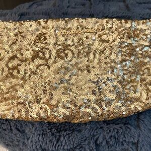 Victoria's Secret Sparkling Gold Sequin Bag